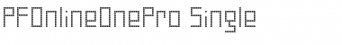 Download PF Online One Pro Single Font Download PF Online One Pro Single Font