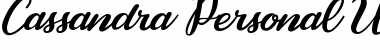 Download Cassandra Personal Use Font Download Cassandra Personal Use Font