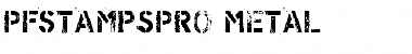 Download PF Stamps Pro Metal Font Download PF Stamps Pro Metal Font