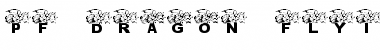 Download pf_dragon flying Font Download pf_dragon flying Font