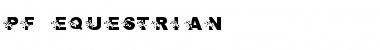 Download pf_equestrian Font Download pf_equestrian Font