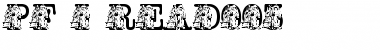 Download pf_i_read003 Font Download pf_i_read003 Font