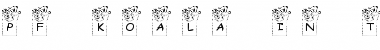Download pf_koala in tree Font Download pf_koala in tree Font