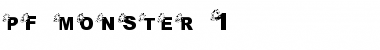 Download pf_monster-1 Font Download pf_monster-1 Font