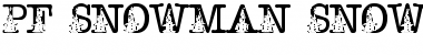 Download pf_snowman-snowflake Font Download pf_snowman-snowflake Font