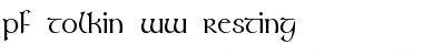 Download pf_tolkin_ww_resting Font Download pf_tolkin_ww_resting Font