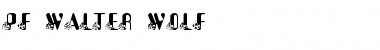 Download pf_walter_wolf Font Download pf_walter_wolf Font