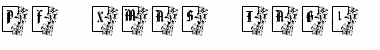 Download pf_xmas_tag1 Font Download pf_xmas_tag1 Font