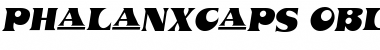 Download PhalanxCaps Font Download PhalanxCaps Font
