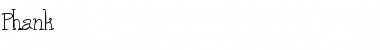 Download Phank Font Download Phank Font