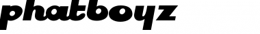 Download Phatboyz Font Download Phatboyz Font