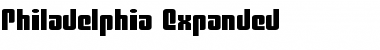 Download Philadelphia Expanded Font Download Philadelphia Expanded Font