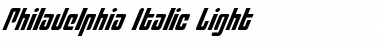 Download Philadelphia Italic Light Font Download Philadelphia Italic Light Font