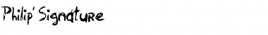 Download Philip' Signature Font Download Philip' Signature Font