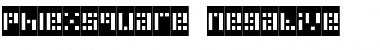 Download PhlexSquare Negative Font Download PhlexSquare Negative Font