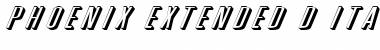 Download Phoenix Extended D Font Download Phoenix Extended D Font