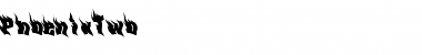 Download PhoenixTwo Font Download PhoenixTwo Font