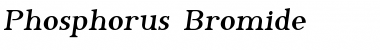 Download Phosphorus Bromide Font Download Phosphorus Bromide Font