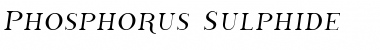 Download Phosphorus Sulphide Font Download Phosphorus Sulphide Font