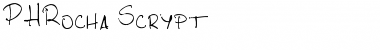 Download PHRocha Scrypt Font Download PHRocha Scrypt Font
