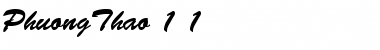 Download PhuongThao 1.1 Font Download PhuongThao 1.1 Font