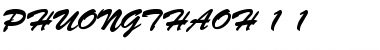 Download PhuongThaoH 1.1 Font Download PhuongThaoH 1.1 Font