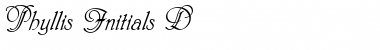 Download Phyllis Initials D Font Download Phyllis Initials D Font