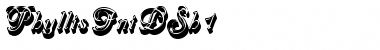 Download PhyllisIniDSh1 Font Download PhyllisIniDSh1 Font