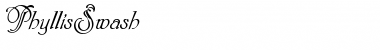 Download PhyllisSwash Font Download PhyllisSwash Font
