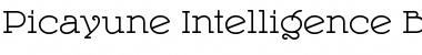 Download Picayune Intelligence BT Font Download Picayune Intelligence BT Font