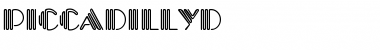 Download PiccadillyD Font Download PiccadillyD Font