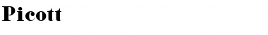 Download Picott Font Download Picott Font