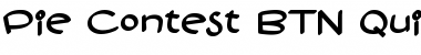 Download Pie Contest BTN Quill Font Download Pie Contest BTN Quill Font
