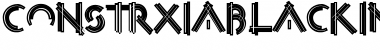 Download ConstrxiaBlackInline Font Download ConstrxiaBlackInline Font