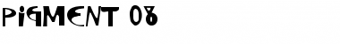 Download Pigment 08 Font Download Pigment 08 Font