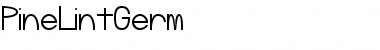 Download PineLintGerm Font Download PineLintGerm Font