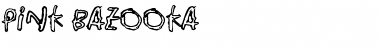 Download Pink Bazooka Font Download Pink Bazooka Font
