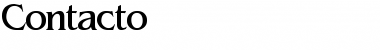 Download Contacto Font Download Contacto Font