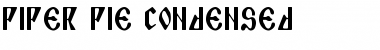 Download Piper Pie Condensed Font Download Piper Pie Condensed Font