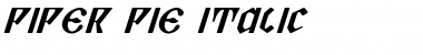 Download Piper Pie Italic Font Download Piper Pie Italic Font