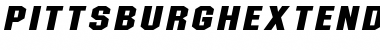 Download PittsburghExtended Font Download PittsburghExtended Font