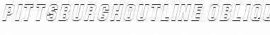 Download PittsburghOutline Font Download PittsburghOutline Font