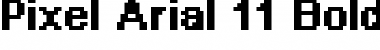 Download Pixel Arial 11 Font Download Pixel Arial 11 Font