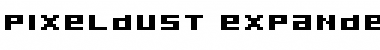 Download Pixeldust Expanded Font Download Pixeldust Expanded Font