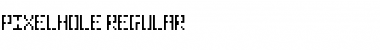Download Pixelhole Font Download Pixelhole Font