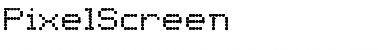 Download PixelScreen Font Download PixelScreen Font
