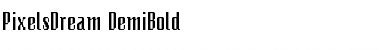 Download PixelsDream-DemiBold Font Download PixelsDream-DemiBold Font