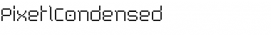 Download PixetlCondensed Font Download PixetlCondensed Font