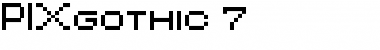 Download PIXgothic_7 Font Download PIXgothic_7 Font