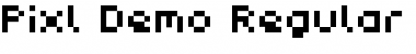 Download Pixl_Demo Font Download Pixl_Demo Font